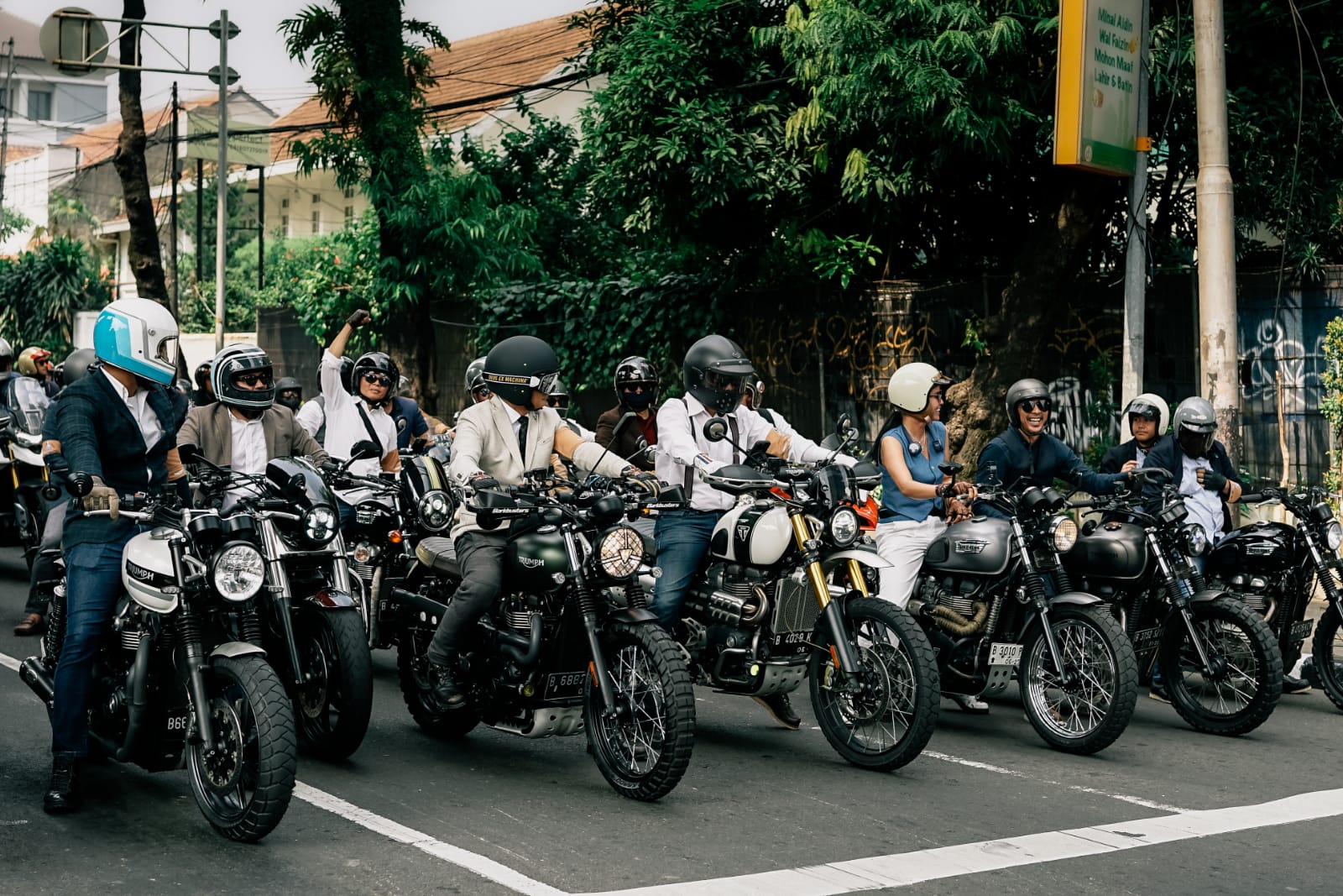 Ribuan Bikers Turut Ramaikan DGR Jakarta 2023