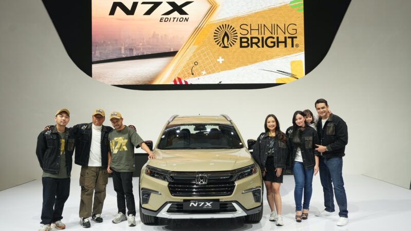 Honda dan Shining Bright, Bikin Apparel Ala BR-V N7X Edition